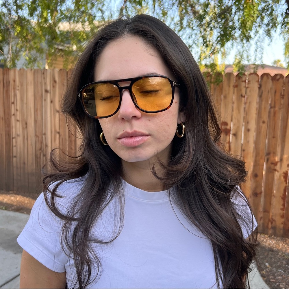 Tom Ford Sunglasses with Yellow Lens